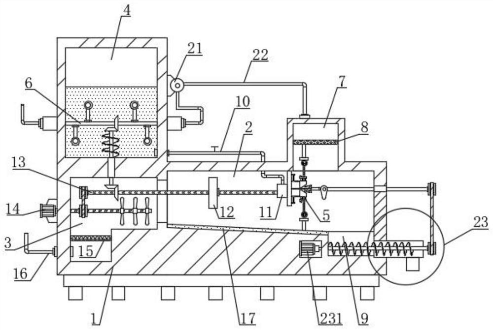 Horizontal spray drying unit for seasoning production