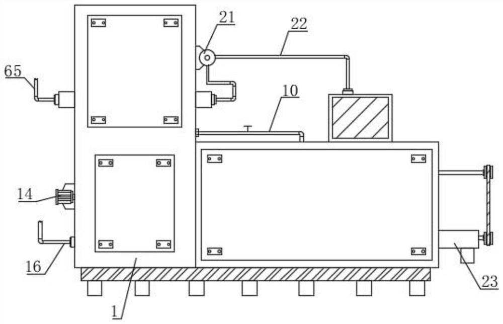 Horizontal spray drying unit for seasoning production