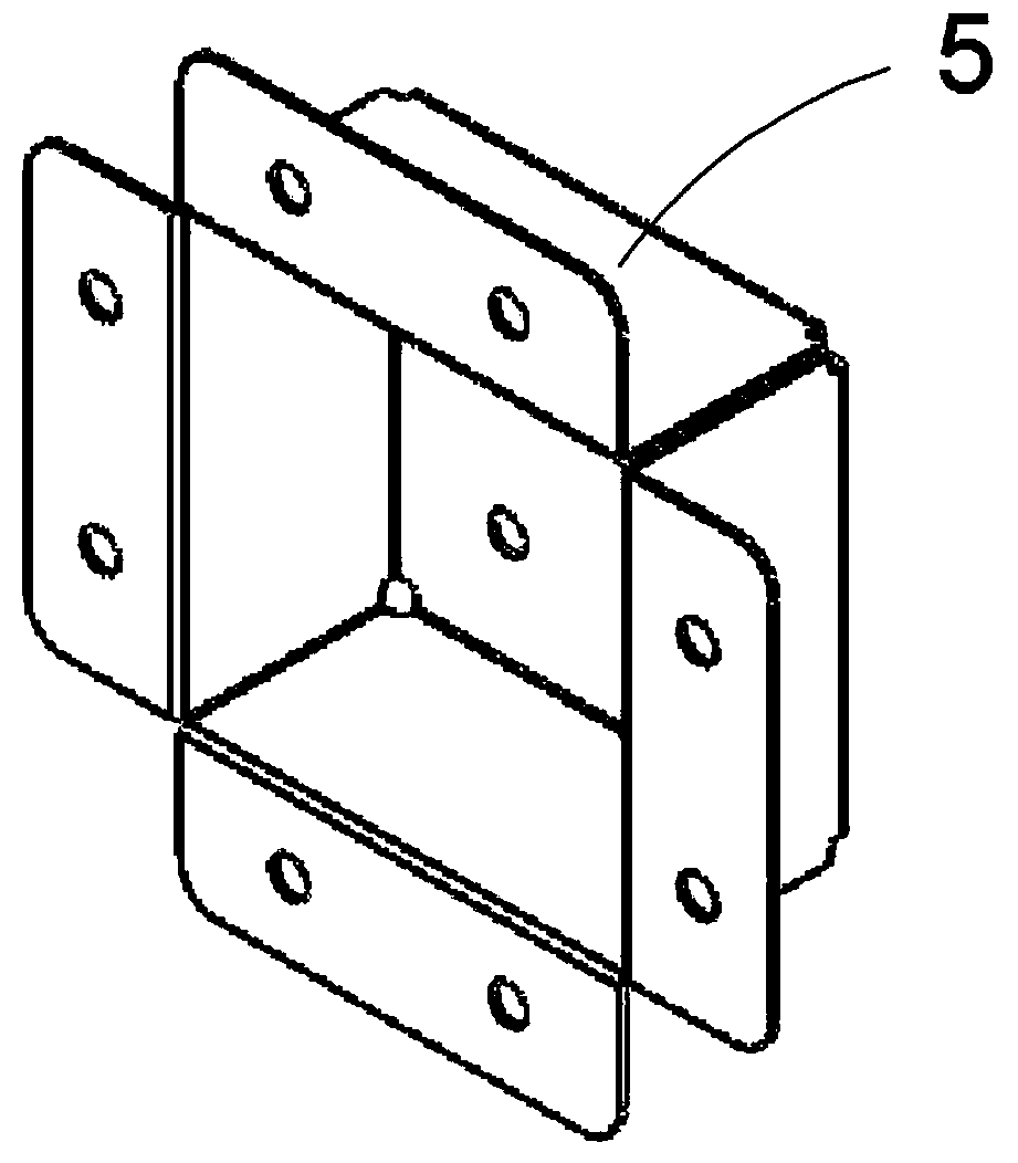 A heating stamping and riveting process for a gear box