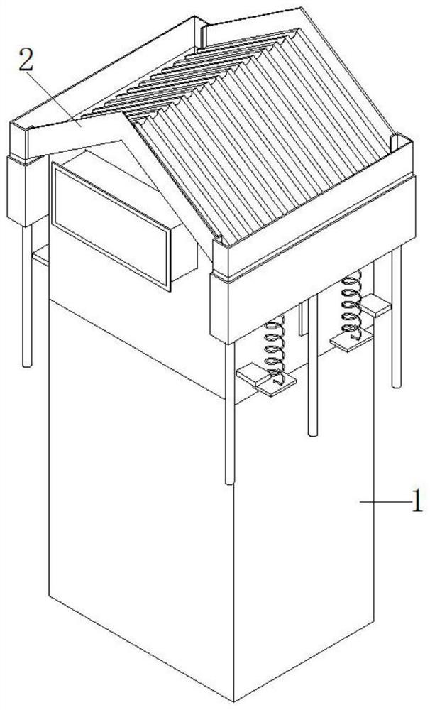 High-low voltage switch cabinet device based on intelligent heat dissipation and waterproof functions