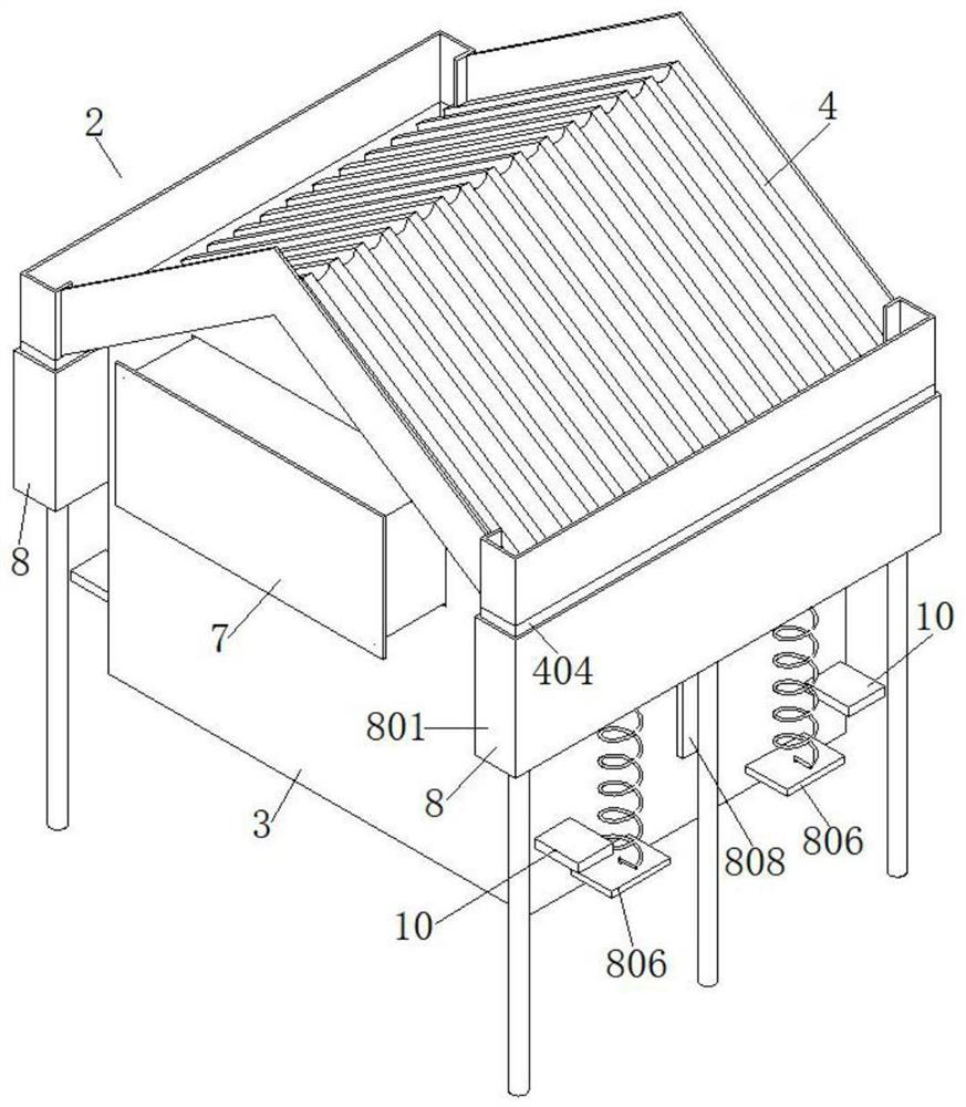 High-low voltage switch cabinet device based on intelligent heat dissipation and waterproof functions