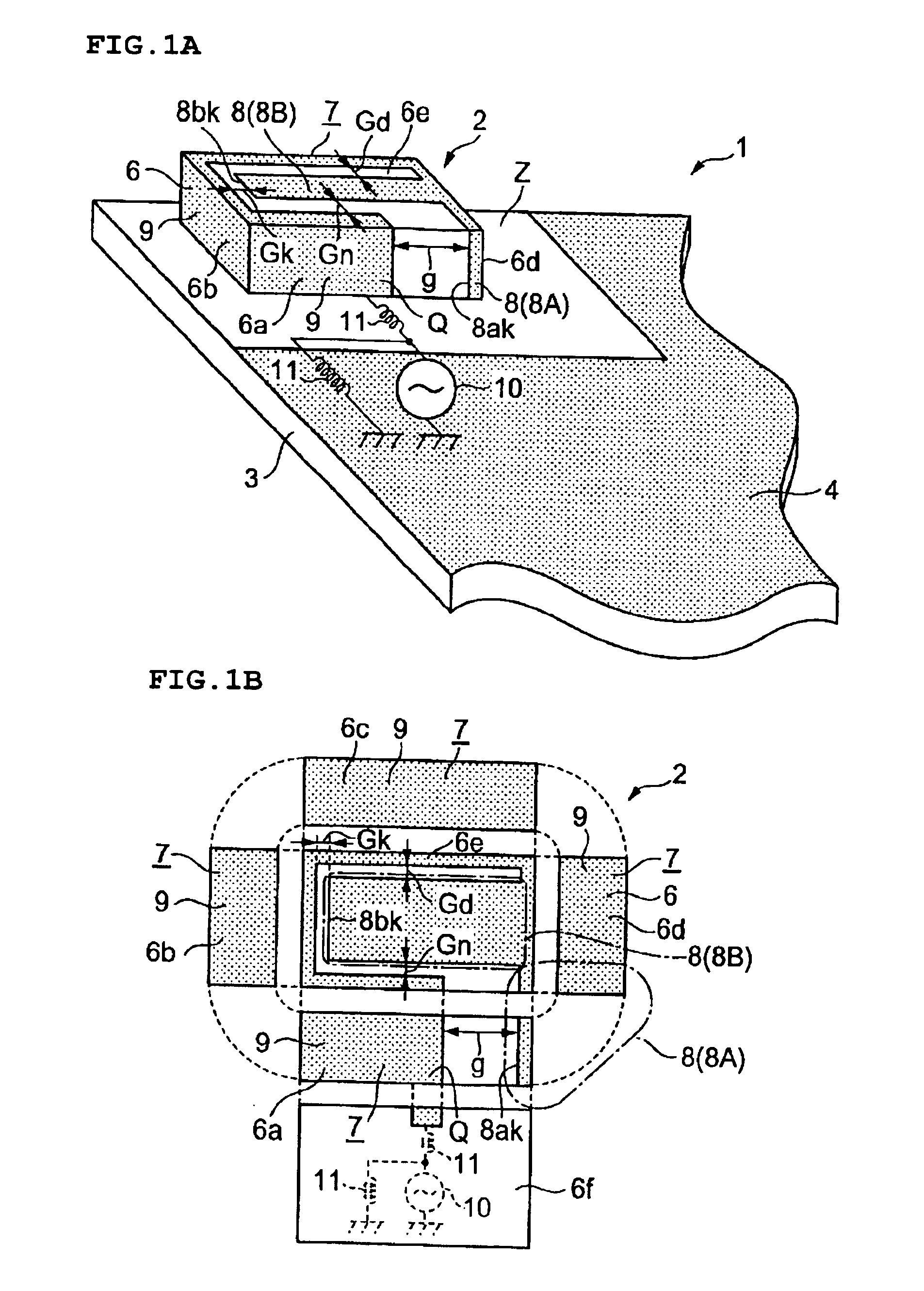 Surface mount antenna, antenna device using the same, and communication device