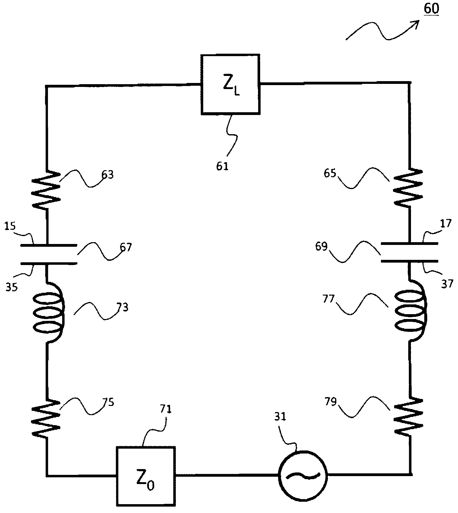 Transmission system and powered device