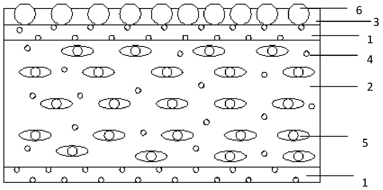 A kind of diffuse reflective film and its preparation method