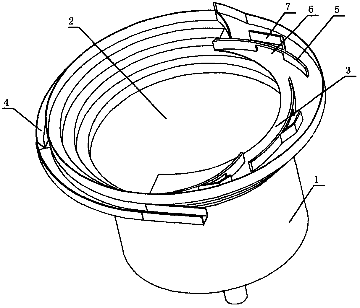 Method and equipment for automatically feeding badminton feathers