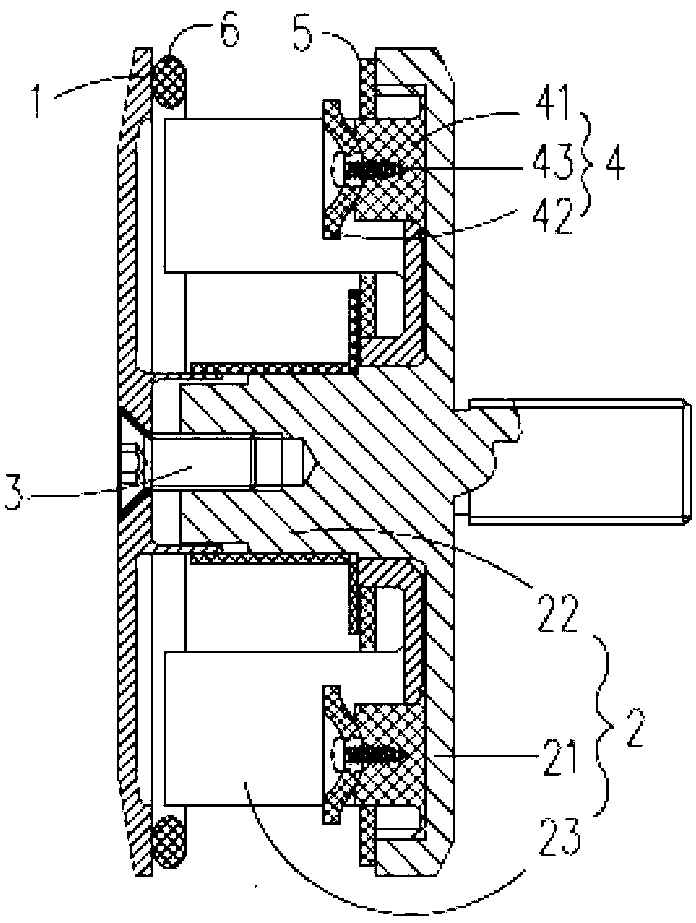 Point-connected curtain wall fixture