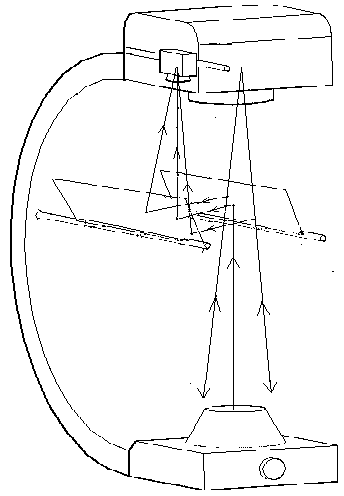 Surgery navigation system and method based on multispectral image fusion of reflecting mirror faces with adjustable angles and adjustable positions