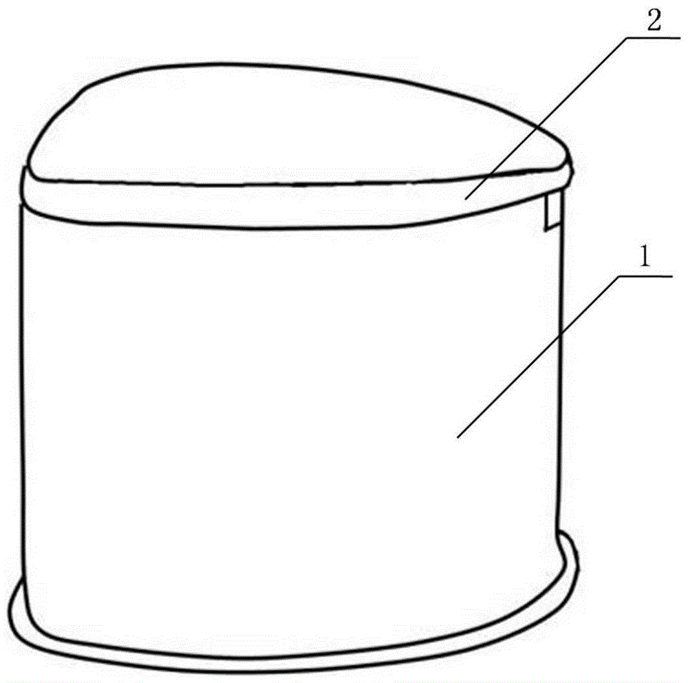 Movable toilet with excrement and urine separation and using method thereof