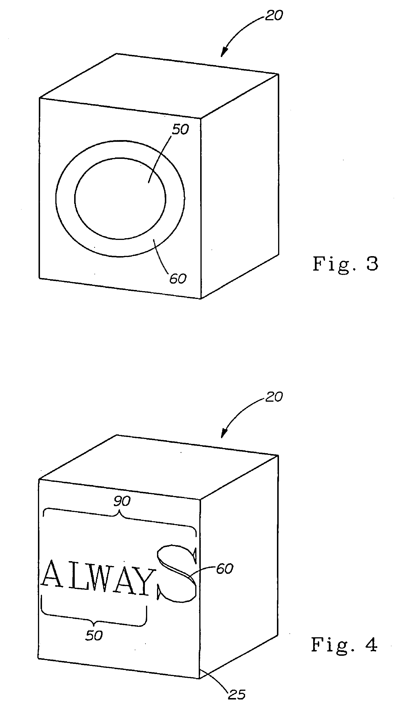 Package having a composite window