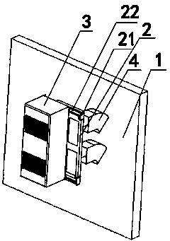 Heat exchange system of heat pipe of communication base station