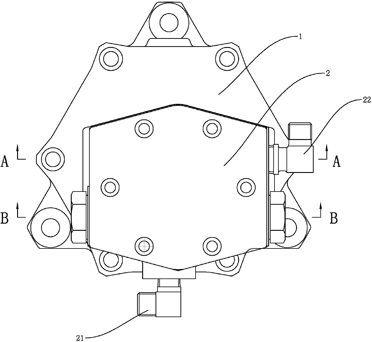 Hydraulic drive device