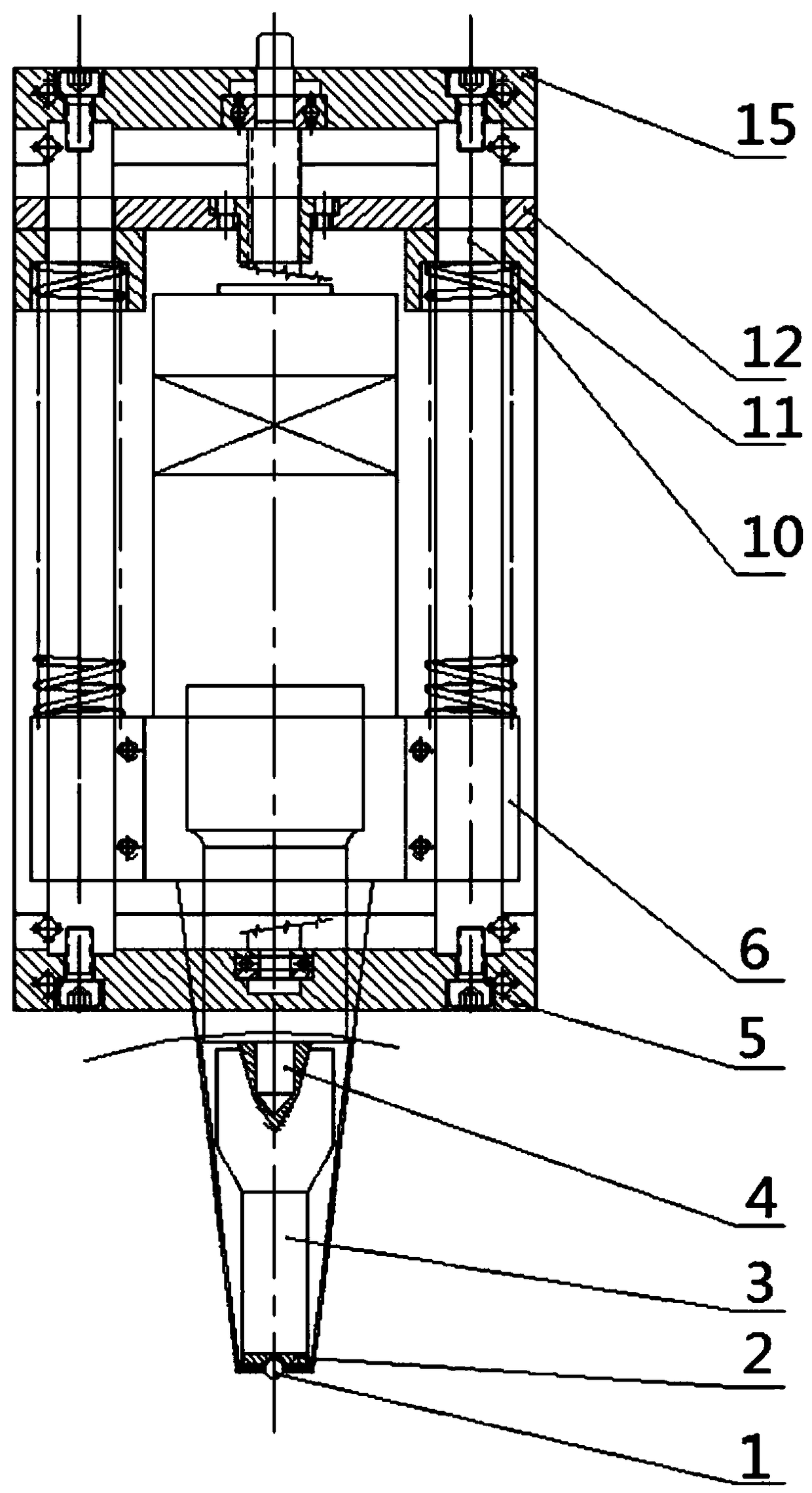 Ultrasonic impact device