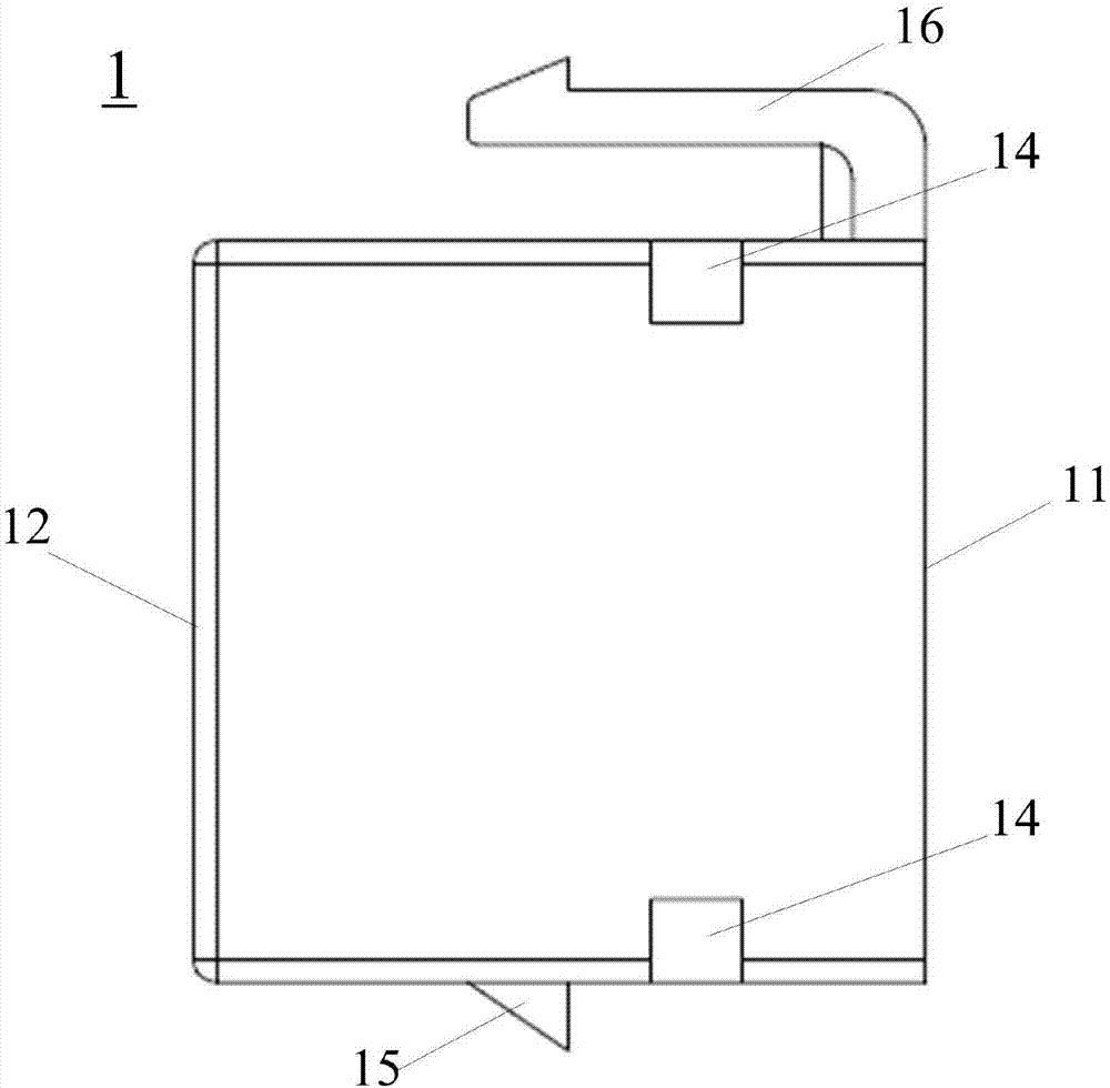 Clamp connection type communication cable