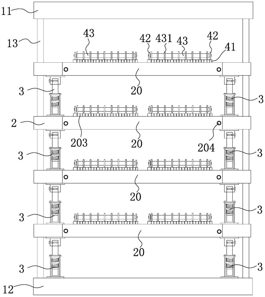 A coated aluminum alloy formwork