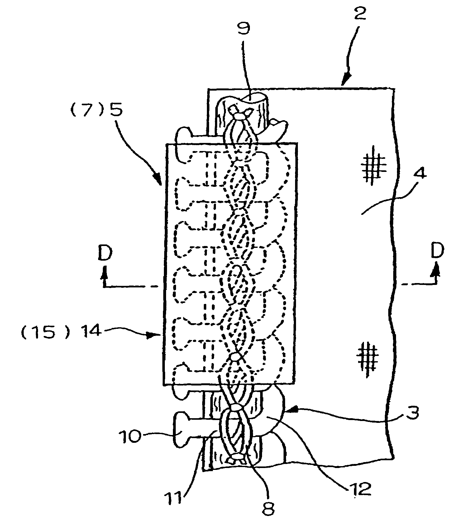 End stop for slide fastener and slide fastener having the same