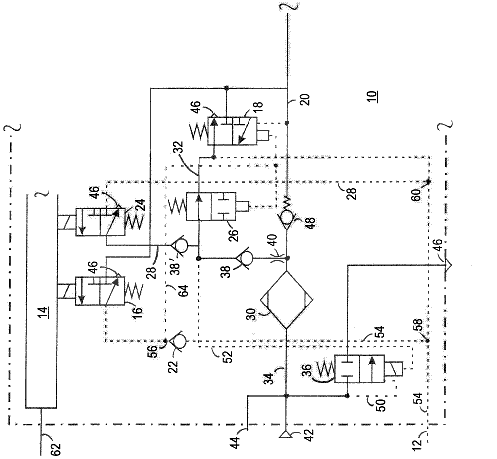 Compressed air processing system and method for operating compressed air processing system