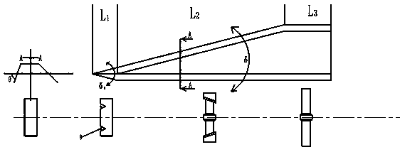 High-efficiency environment-friendly rolling production method for automobile shaft parts