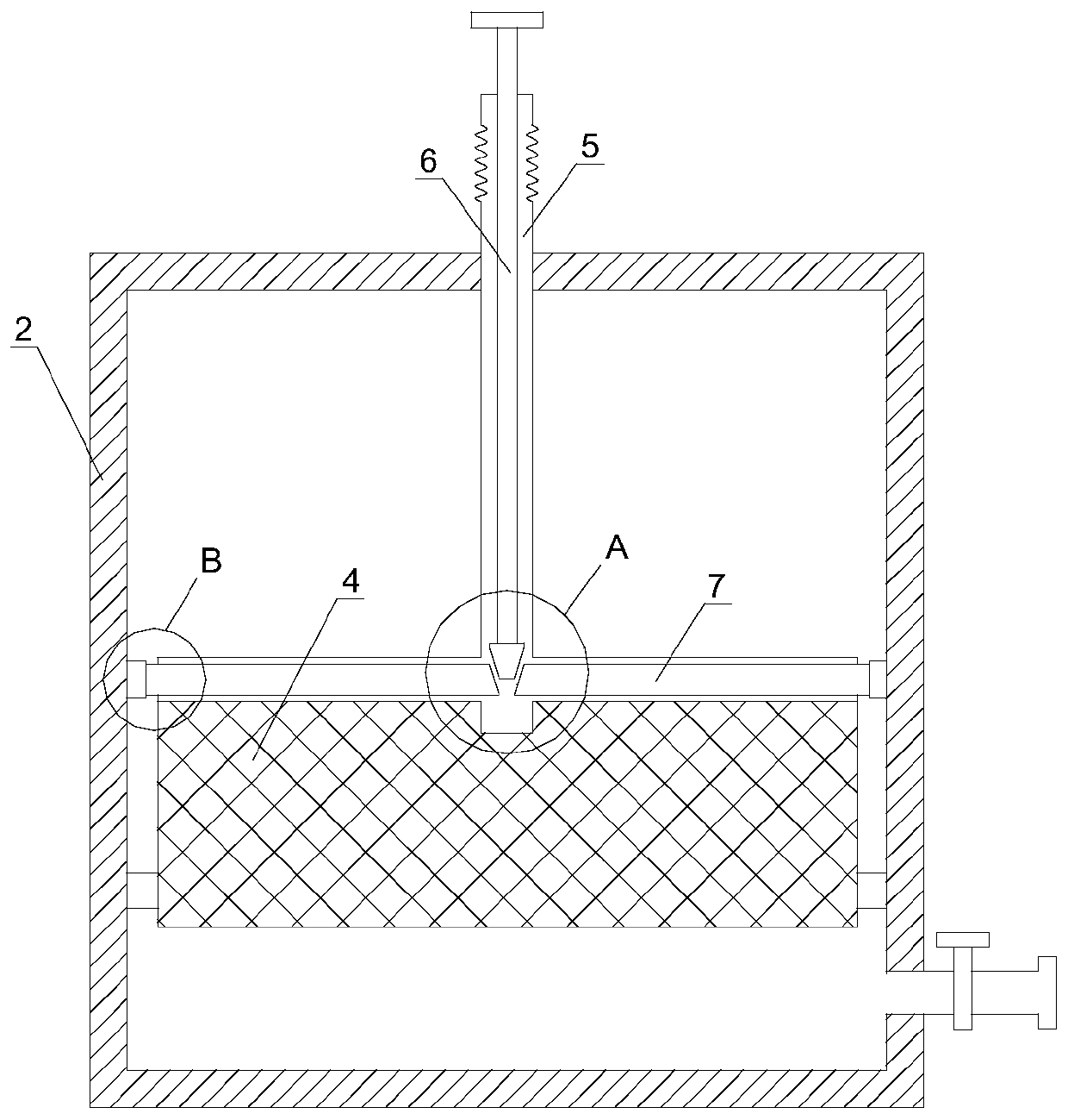 Fixed bed reactor for dimer acid production