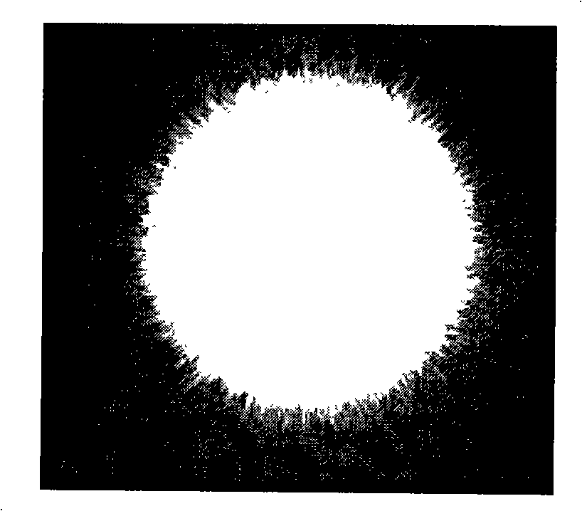 Mg, Hf and Fe three-doping lithium niobate crystal and method for preparing the same