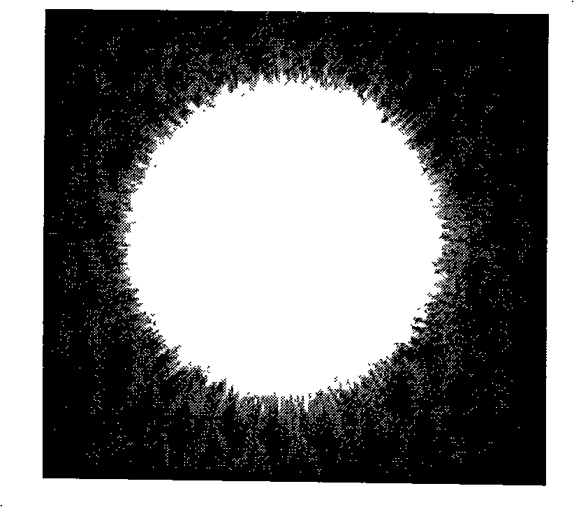 Mg, Hf and Fe three-doping lithium niobate crystal and method for preparing the same