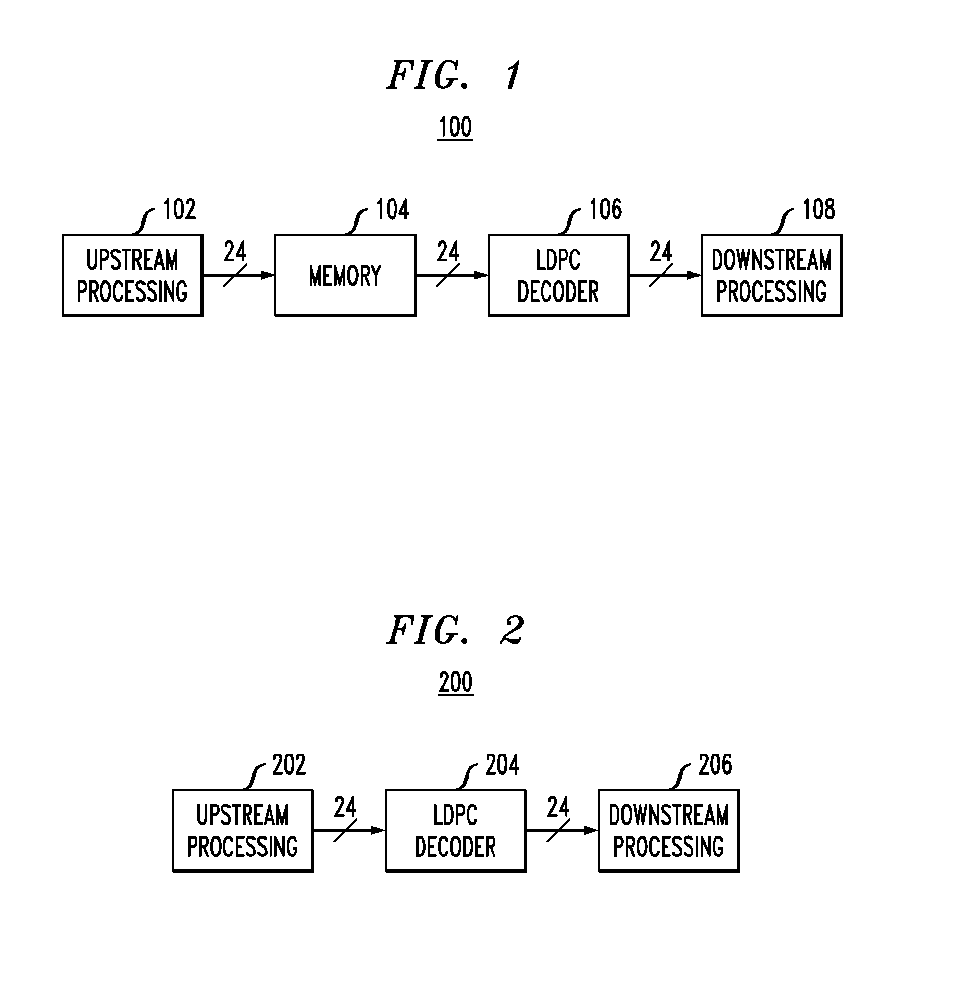 Hard input low density parity check decoder