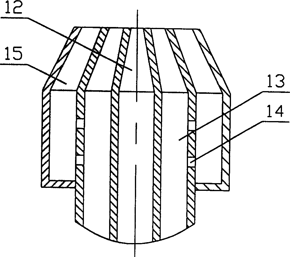 Jet drive fluidized bed pelletizing device with multiple jet drive units