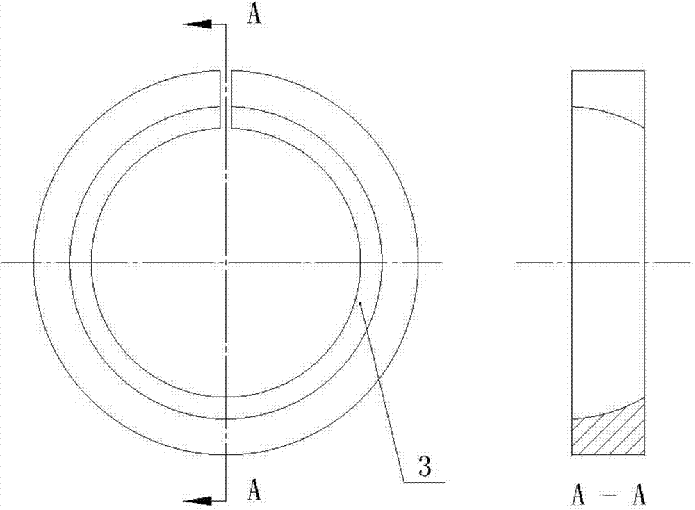 Detachable plunger piston shoe assembly of swash plate hydraulic pump