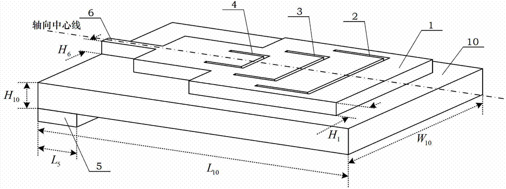 Multi-frequency broadband antenna based on broadband antenna and trapped wave structure