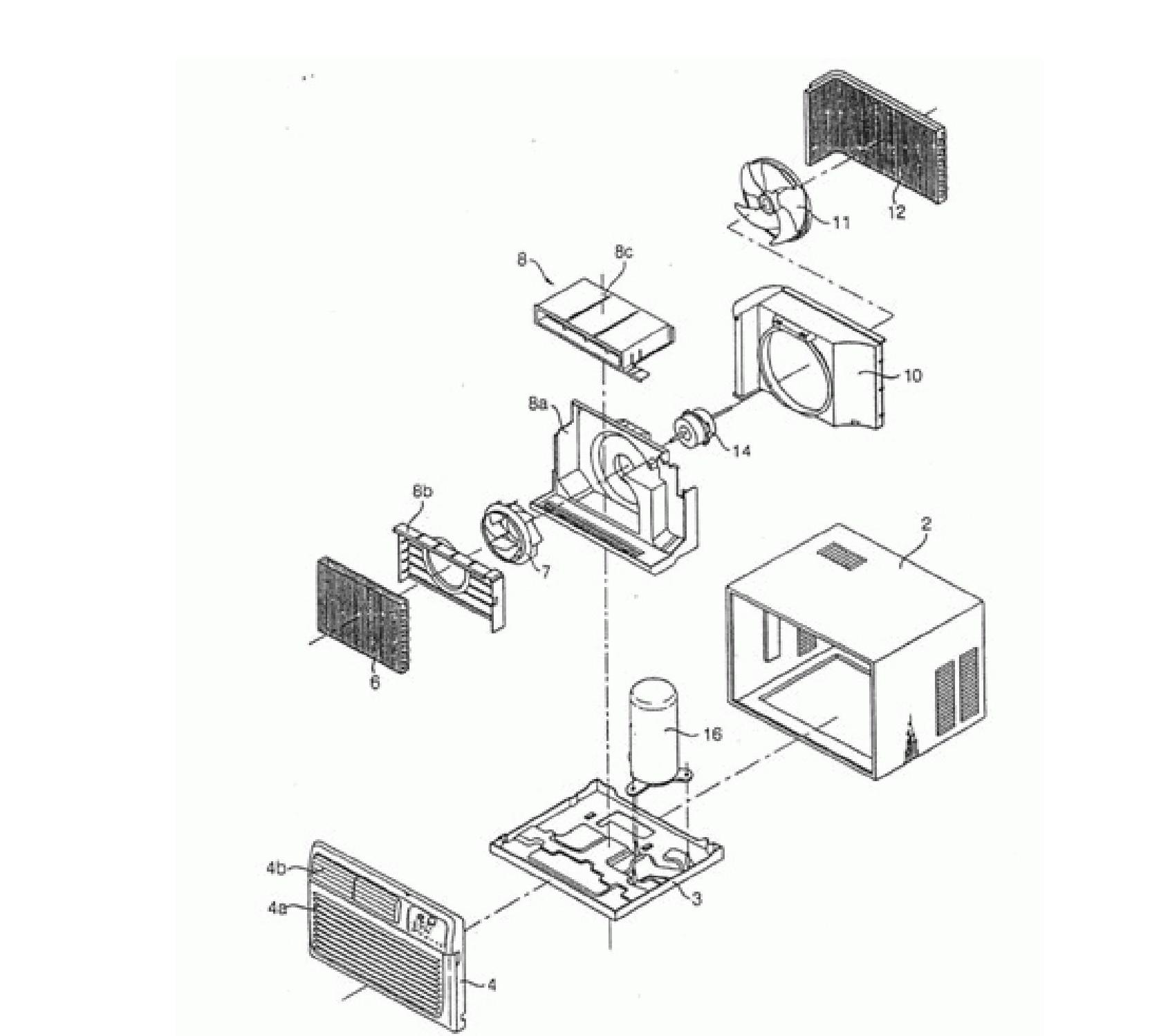 Integral window type air conditioner