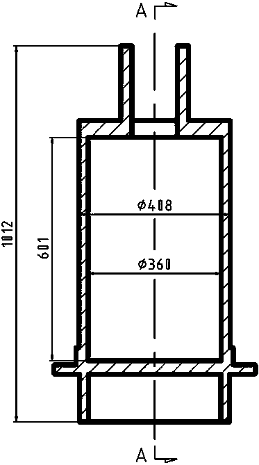 Pure copper conductor casting sand mold for transformer