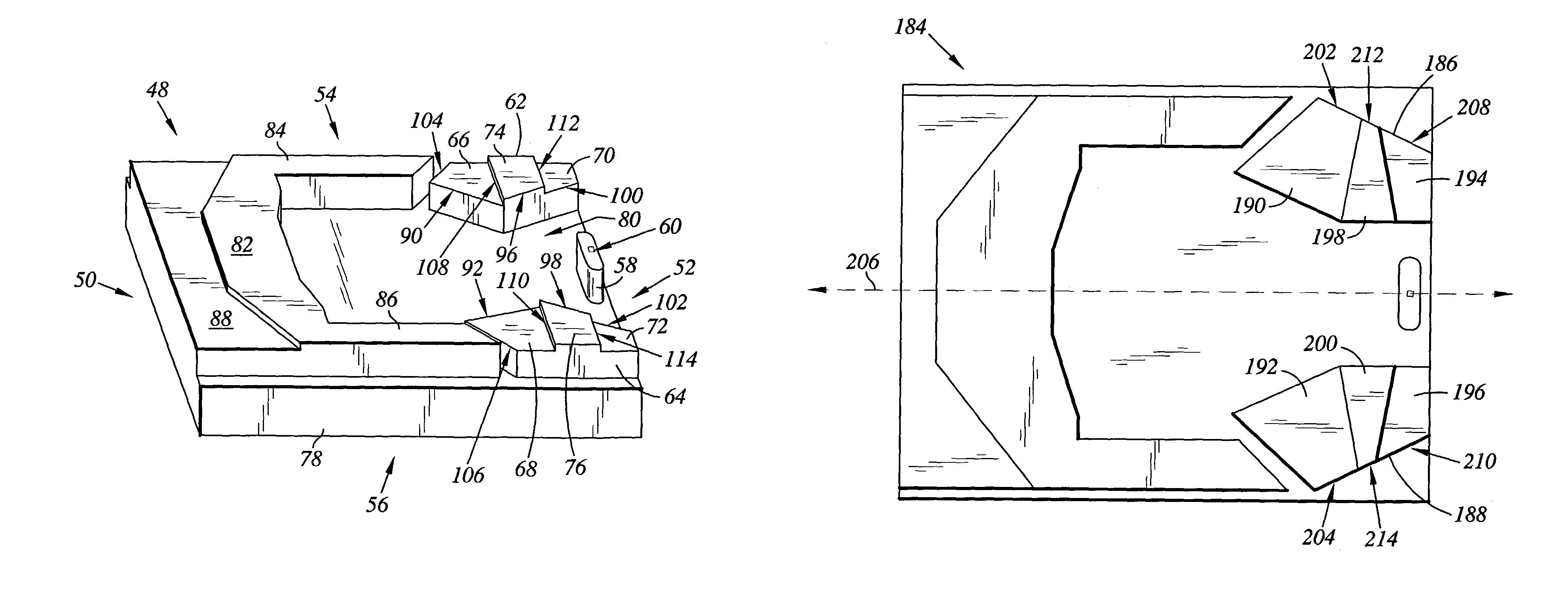 Air bearing slider including pressurized side pads with forward and trailing shallow etched surfaces