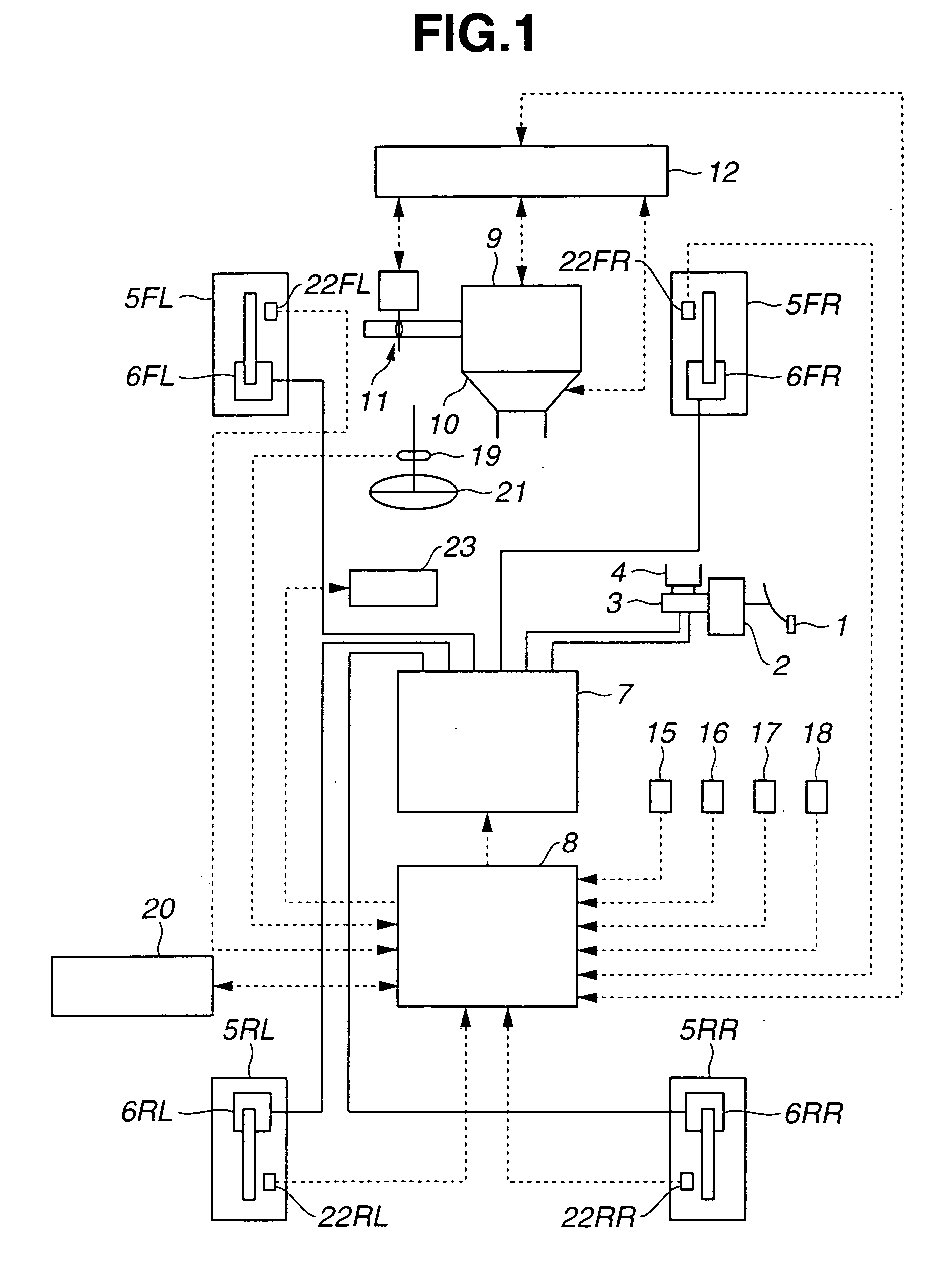 Adaptive cruise control system for automotive vehicle