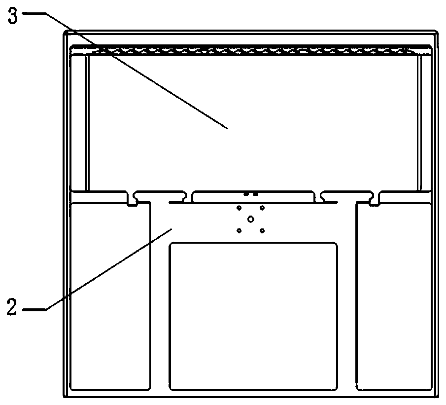 Normal-pressure spraying test table