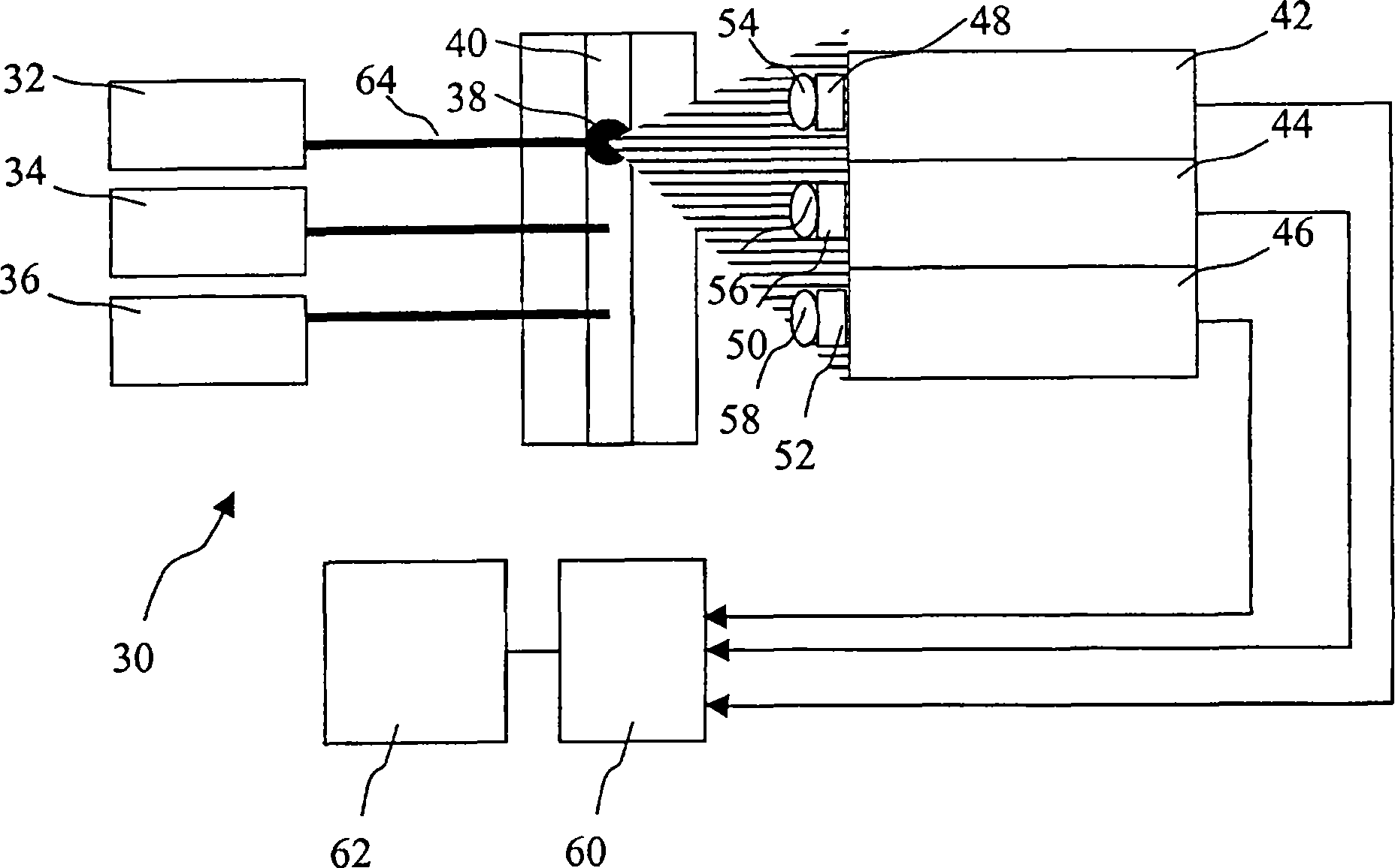 System and method for multiple laser triggering