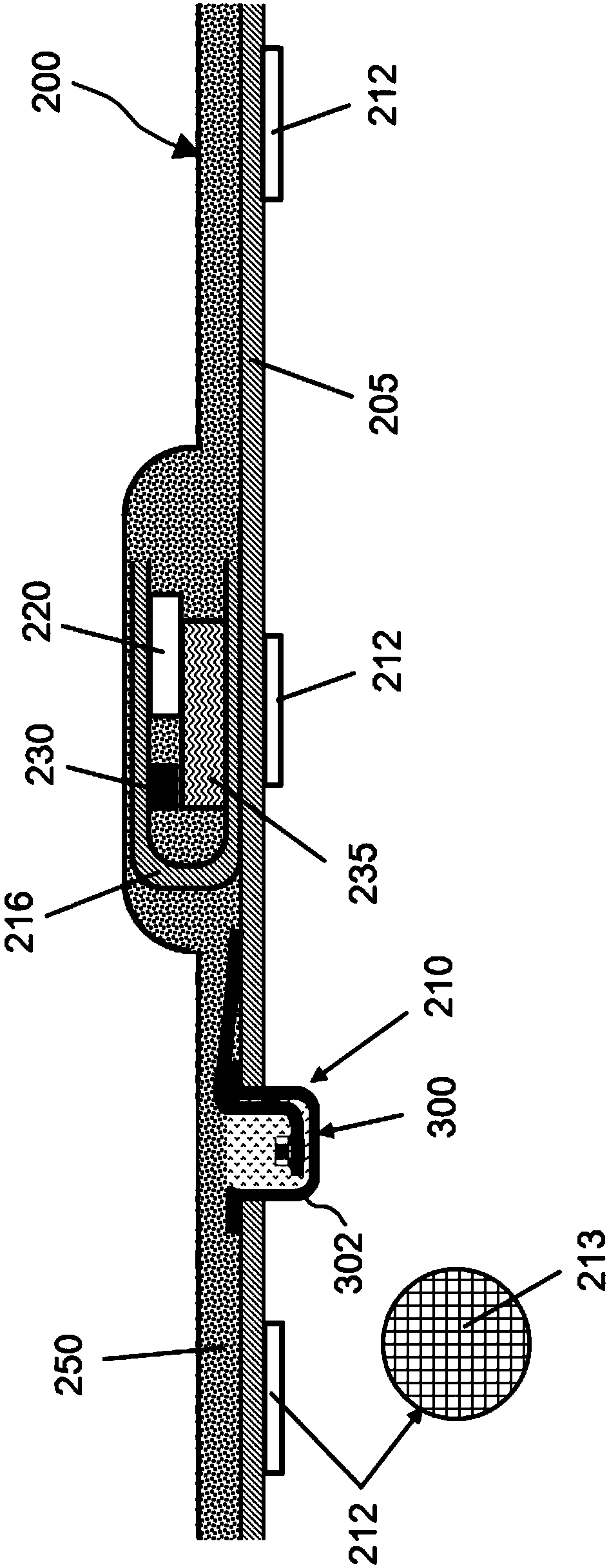 Wearable patch for measuring temperature and electrical signals