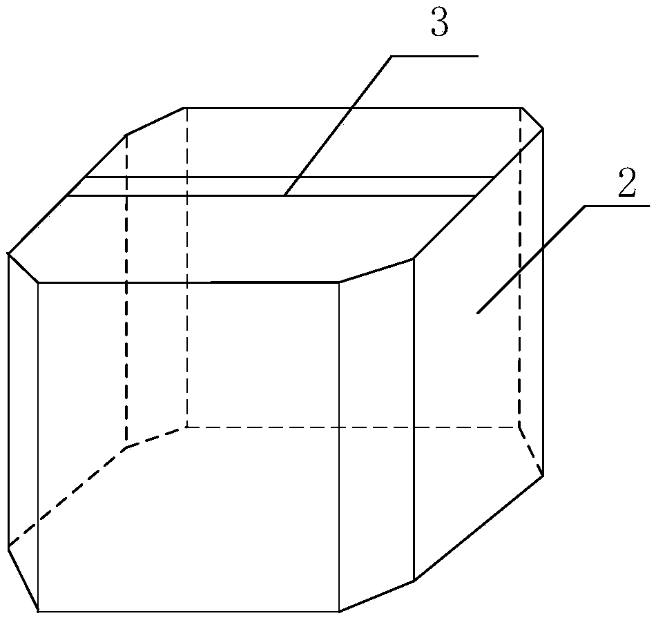 General prefabricated gis empty box foundation, hoisting method and embedded parts layout method