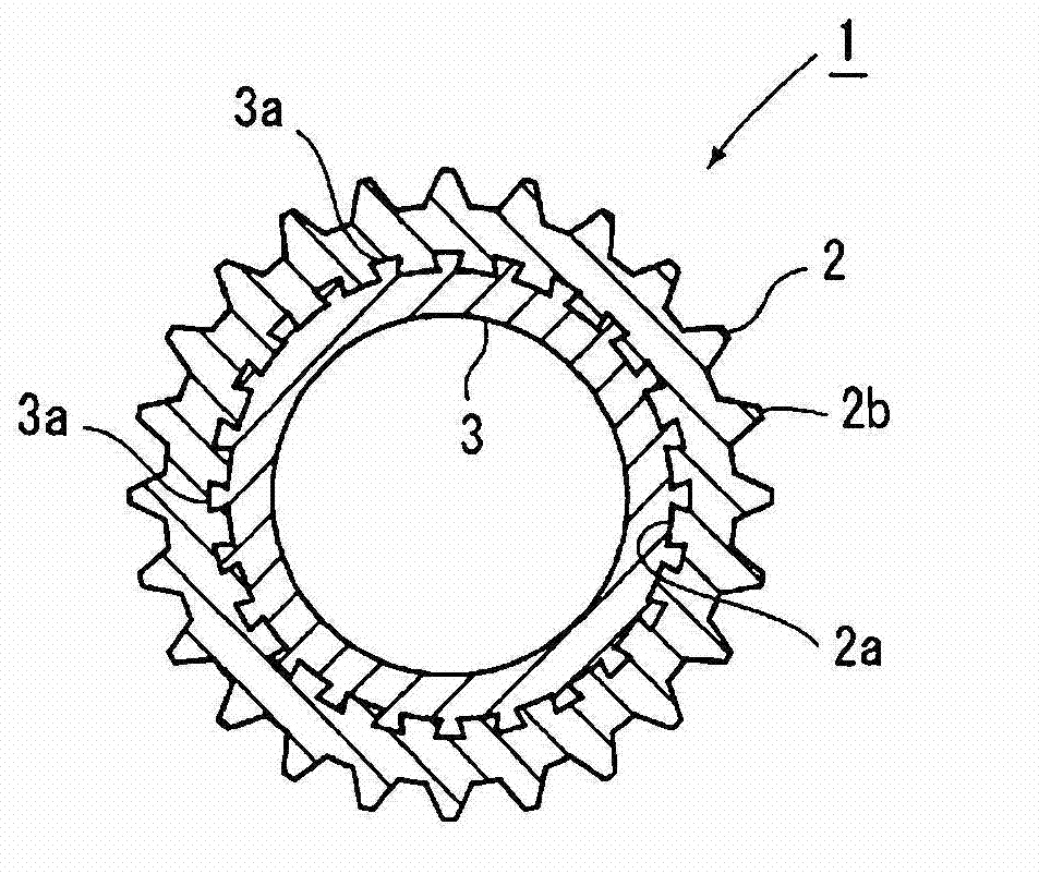 Resin rotational body and method for producing same