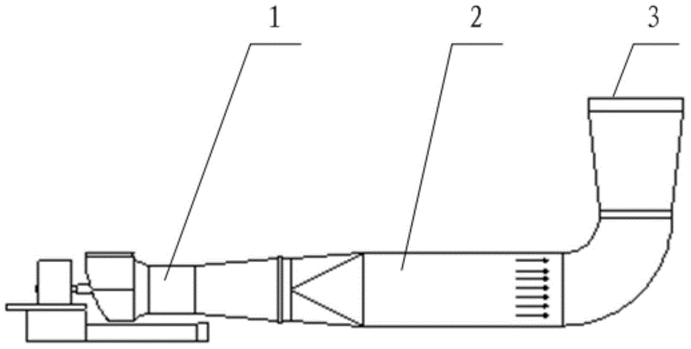 Flue-gas and air system and flow guide device, of flue-gas and air system, at cold secondary air inlet of air preheater