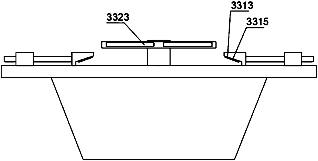 Unmanned aerial vehicle parking and charging platform based on data transmission base station