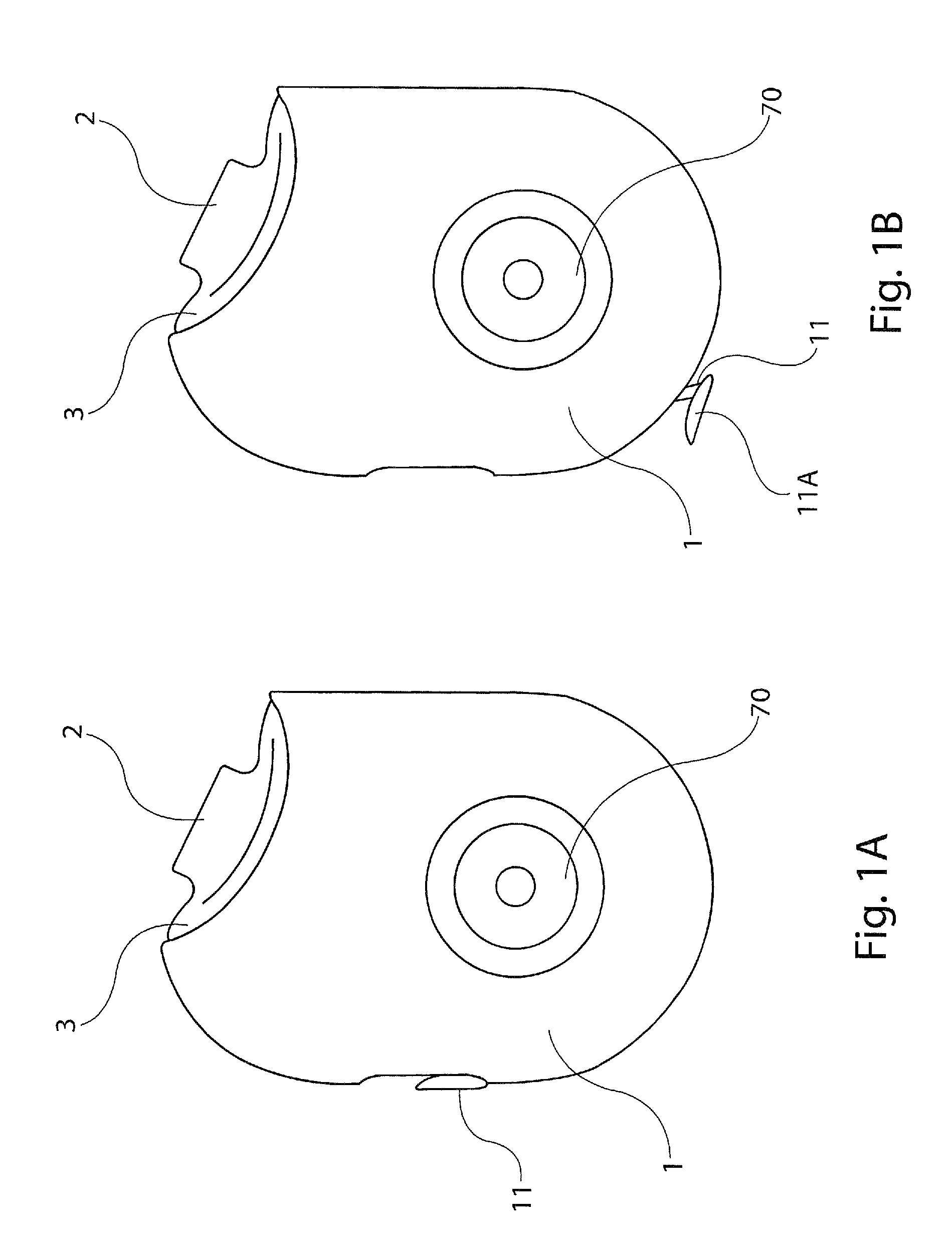 Rotary cassette system for dry powder inhaler