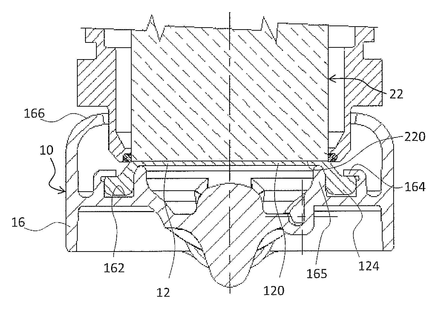 Membrane for a pressure dome