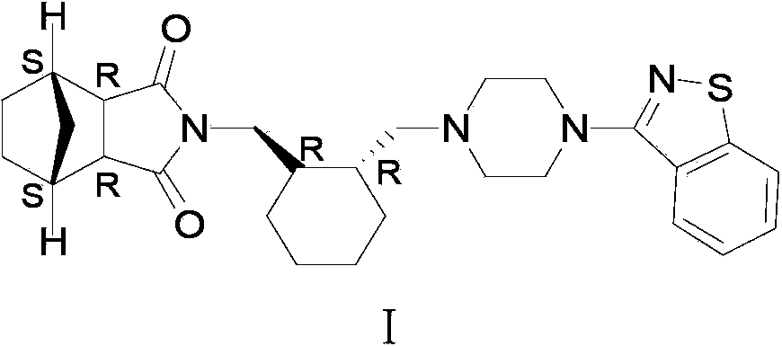 Method for preparing lurasidone