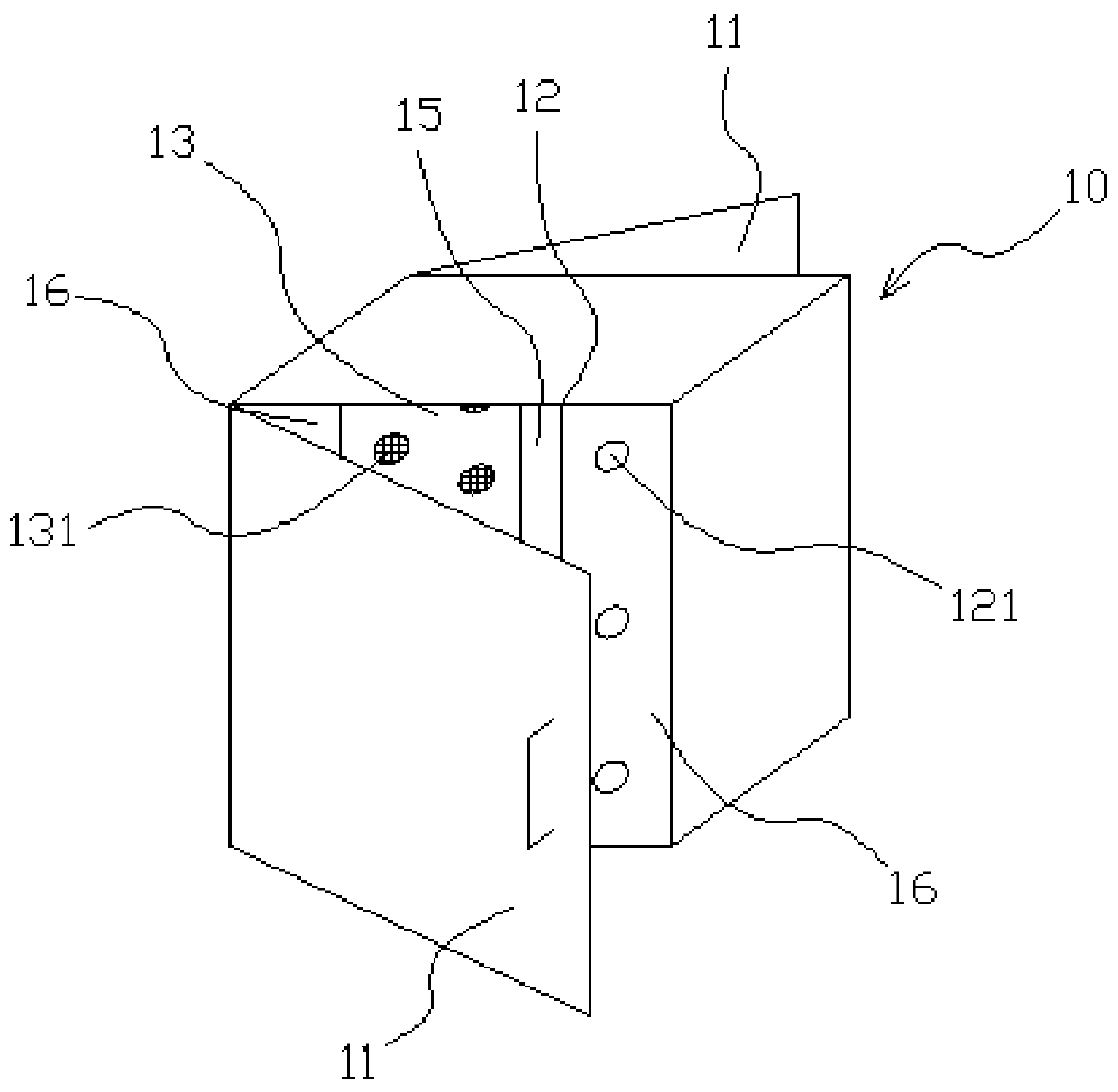 Intelligent high-efficiency constant-temperature air shower room