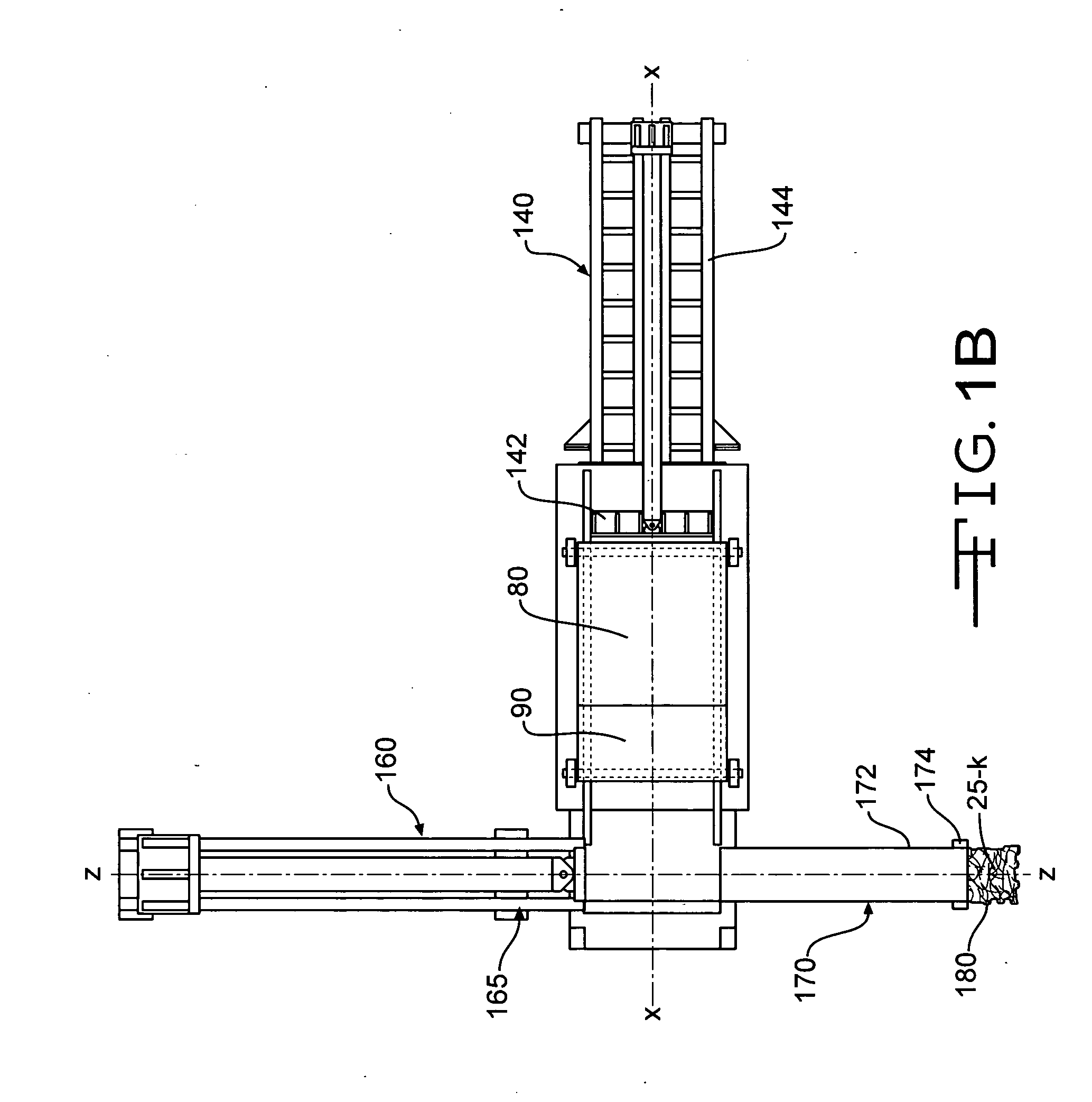 Low profile packaging assembly for loose fill insulation material