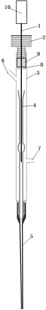 An Infrared Pulse Laser Induced Jet Generator