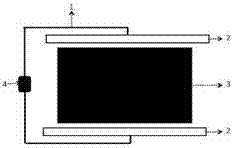 Method for assisting polycrystalline silicon ingot casting by electrostatic field