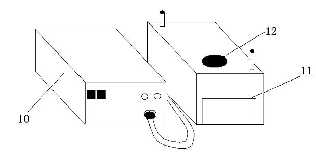 Automation magnetic susceptibility instrument capable of measuring long core, measurement method and placing support thereof