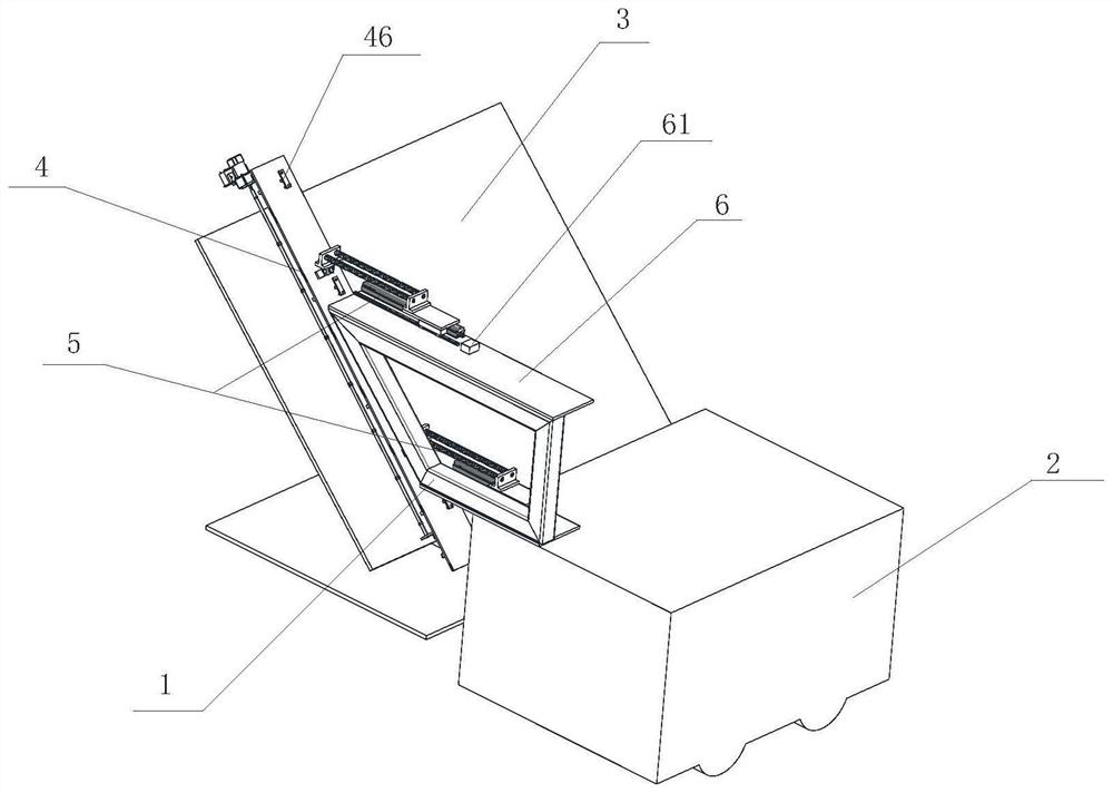 Photovoltaic power station panel cleaning device based on unmanned vehicle platform