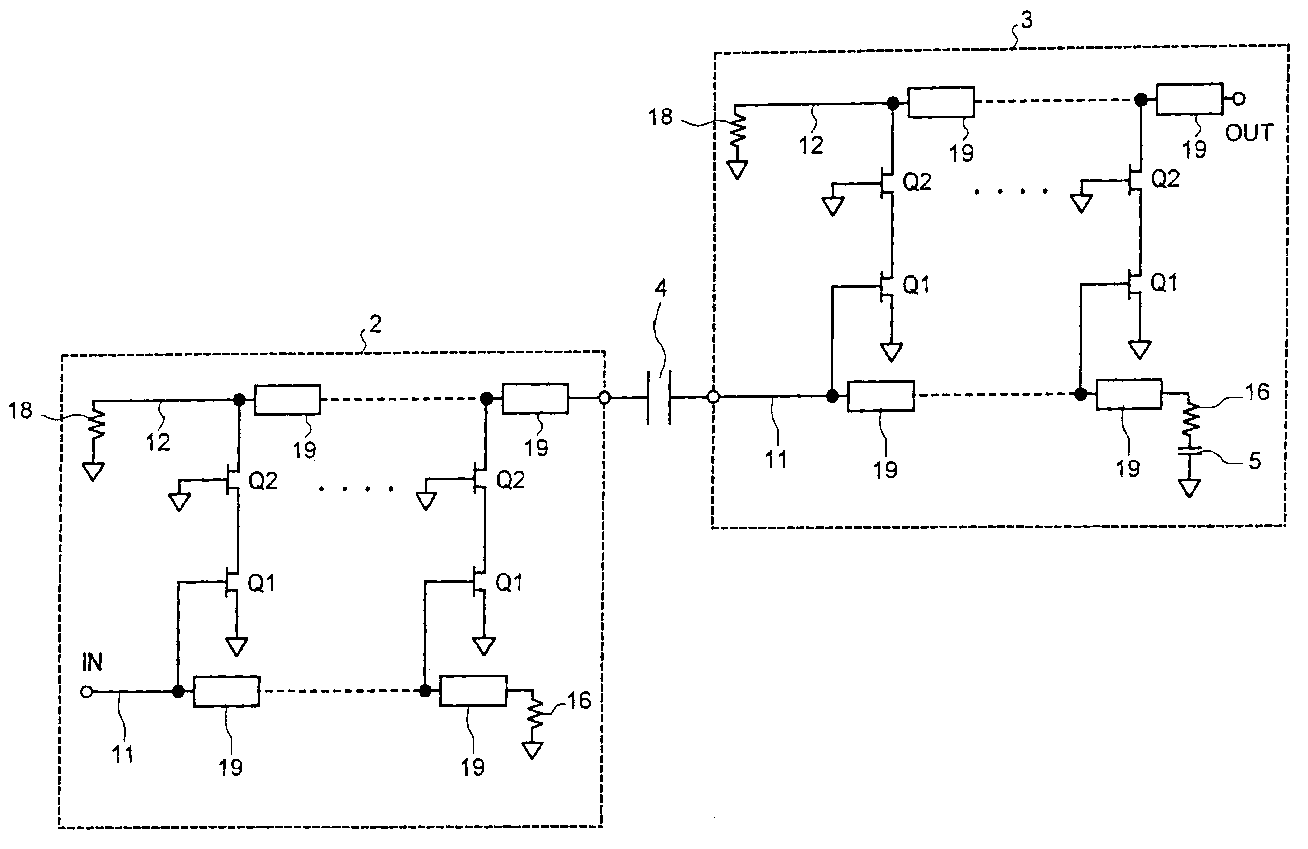 Multi-stage amplifier