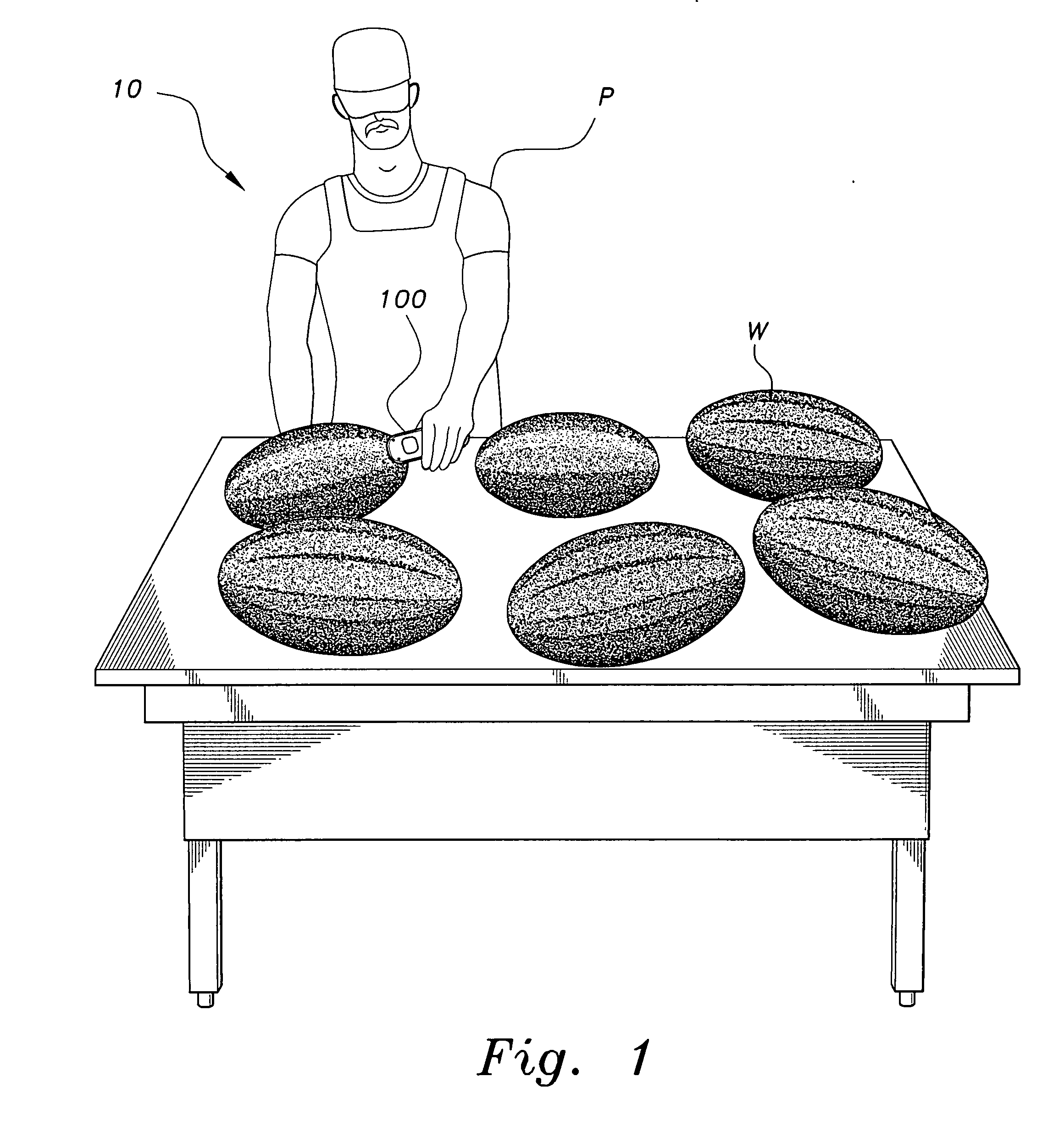 Ripe melon detector